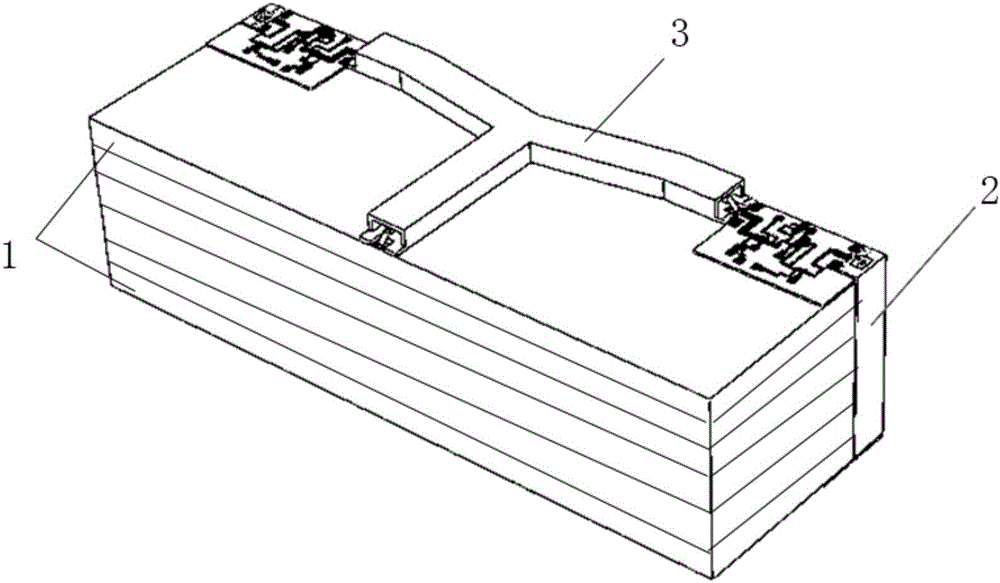Passive circuit suitable for microwave and millimeter-wave integrated system