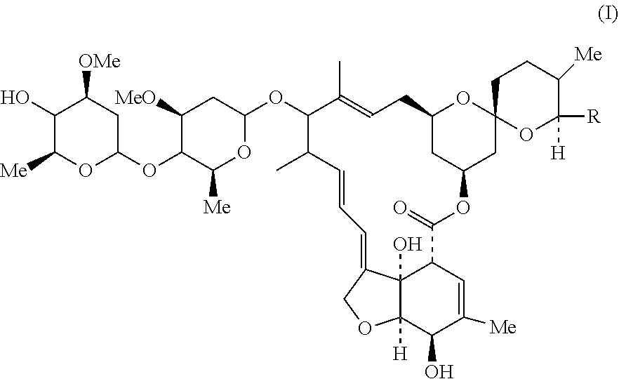 Use of tenvermectin in control of harmful insects in agricultural and forest crops