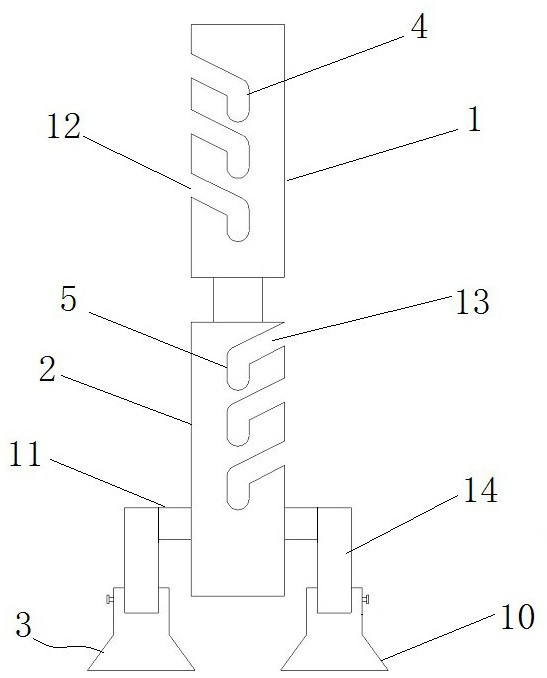 Device and method for adjusting thickness of steel bar protective layer