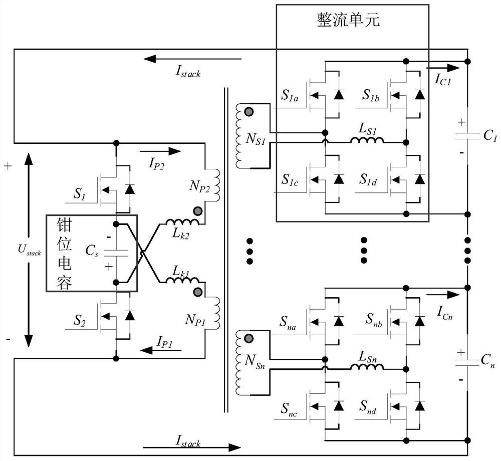 An asynchronous compensation voltage equalization device and control method for a vehicle-mounted supercapacitor