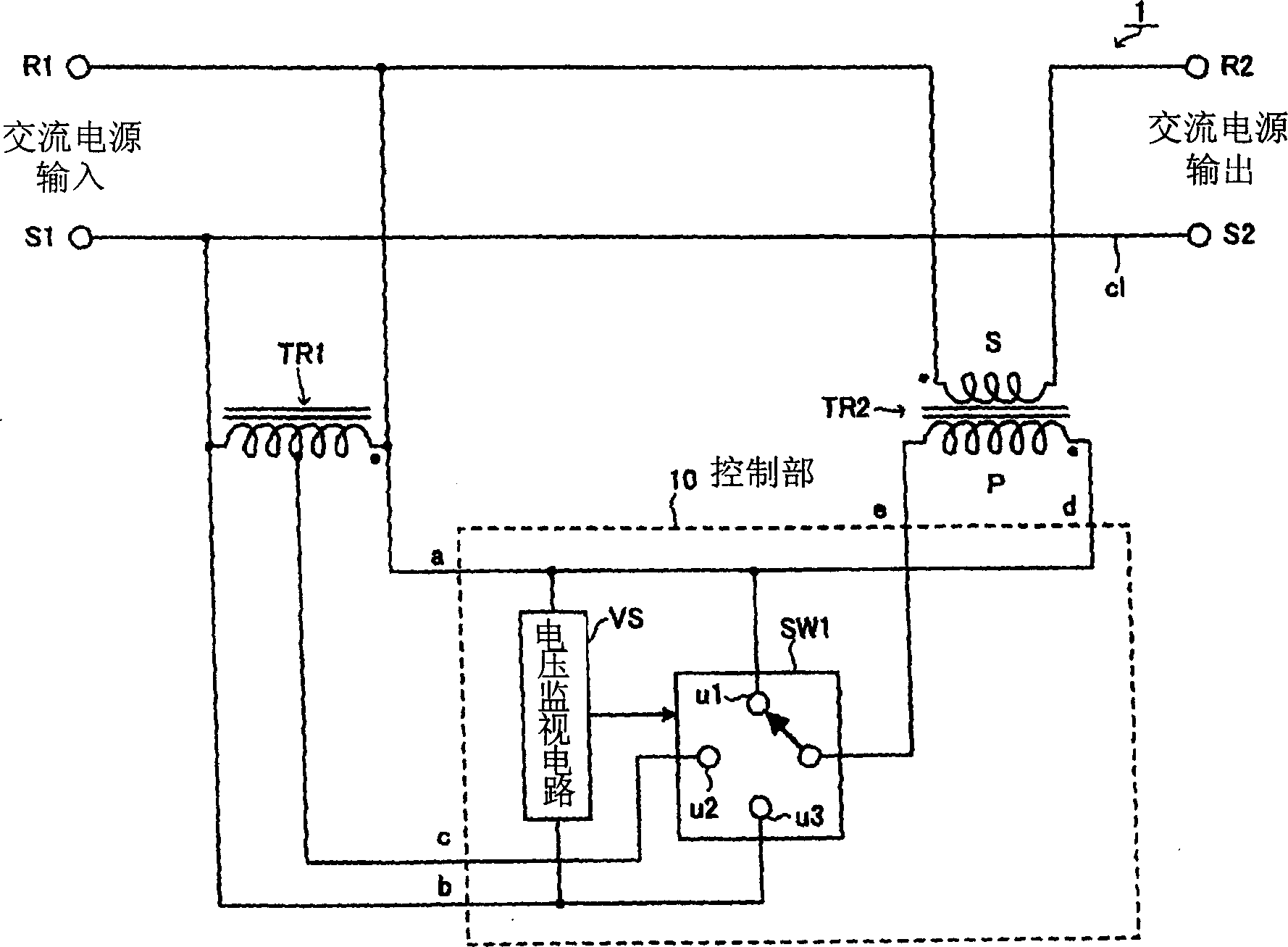 A. c. electricity control device