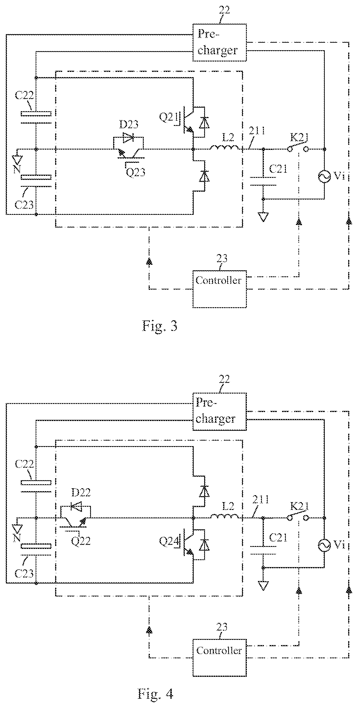 A bidirectional dc-ac conversion circuit and a starting method thereof