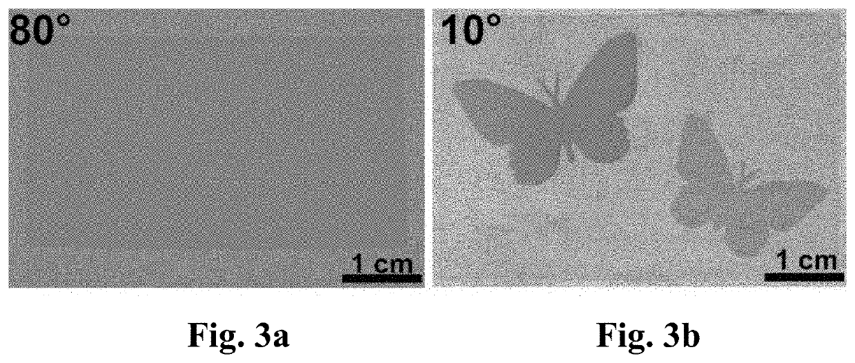 Method for Preparing Large-area Structural Chromogenic Pattern by Ink-jet Printing and Anti-counterfeiting Method Based on Structural Color Change