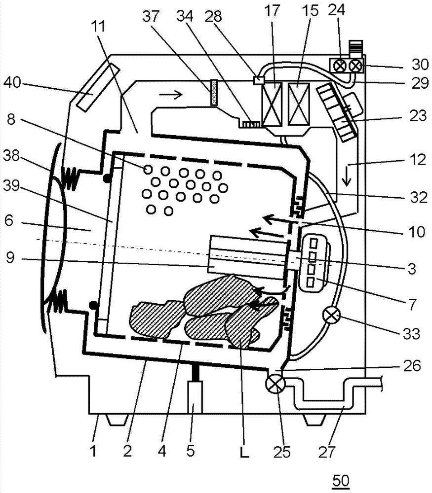 Clothes drying machine, and washing and drying machine