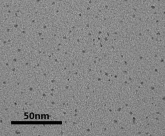 Method for preparing cerium sulfide doped carbon quantum dot nano fluorescent material