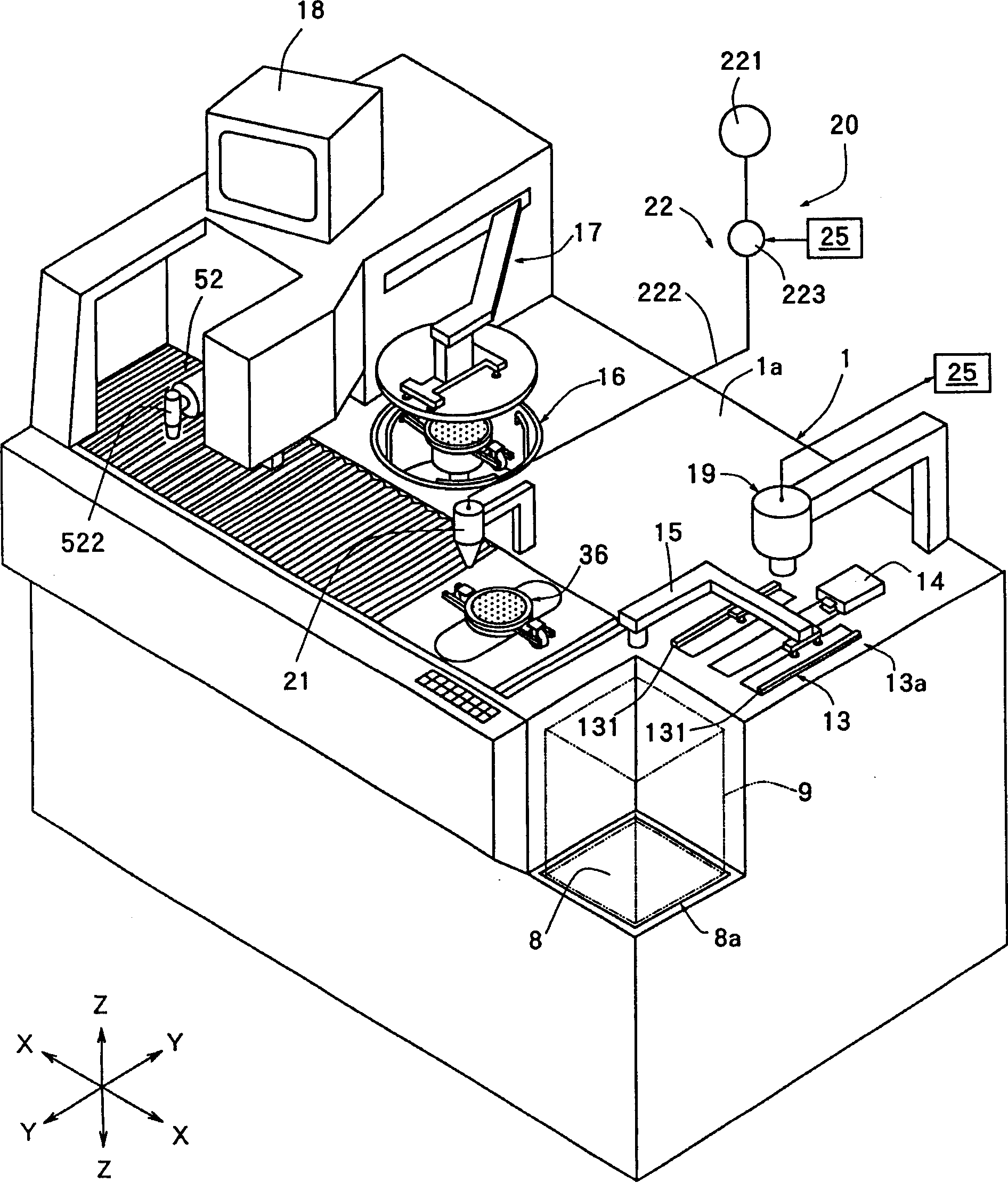 Wafer laser processing method and laser processing device