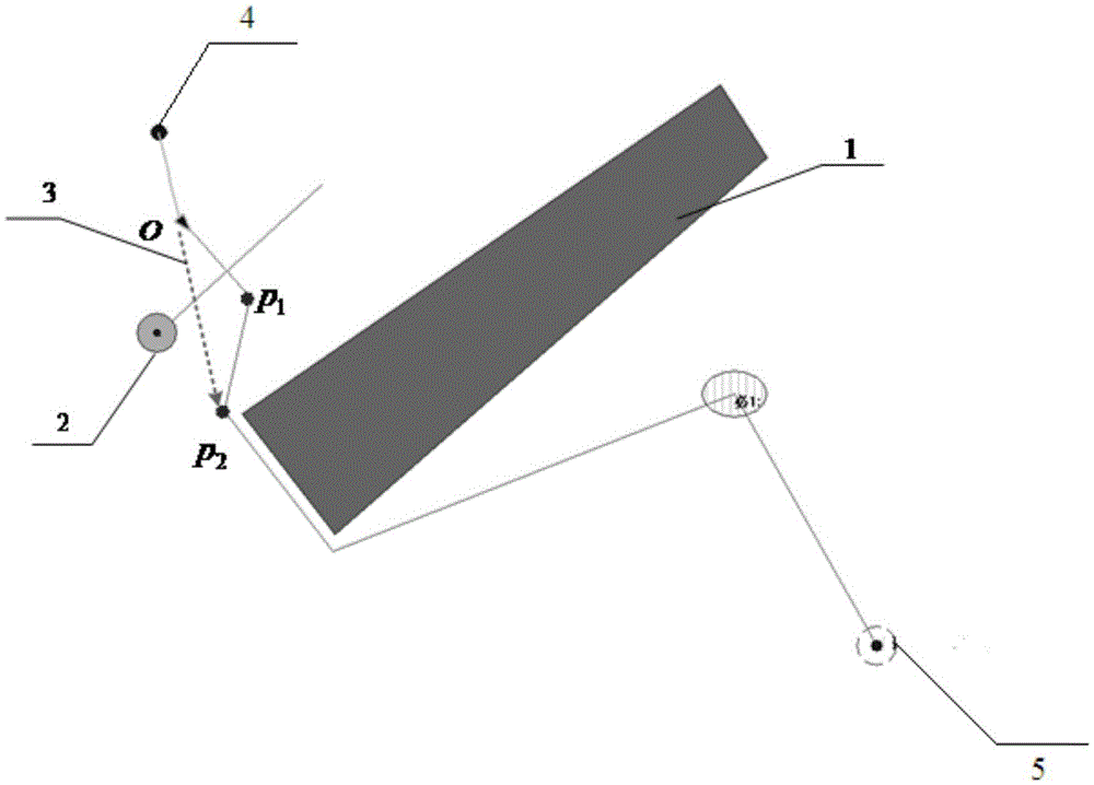 Method for avoiding moving obstacle in UUV navigation process based on virtual puffing