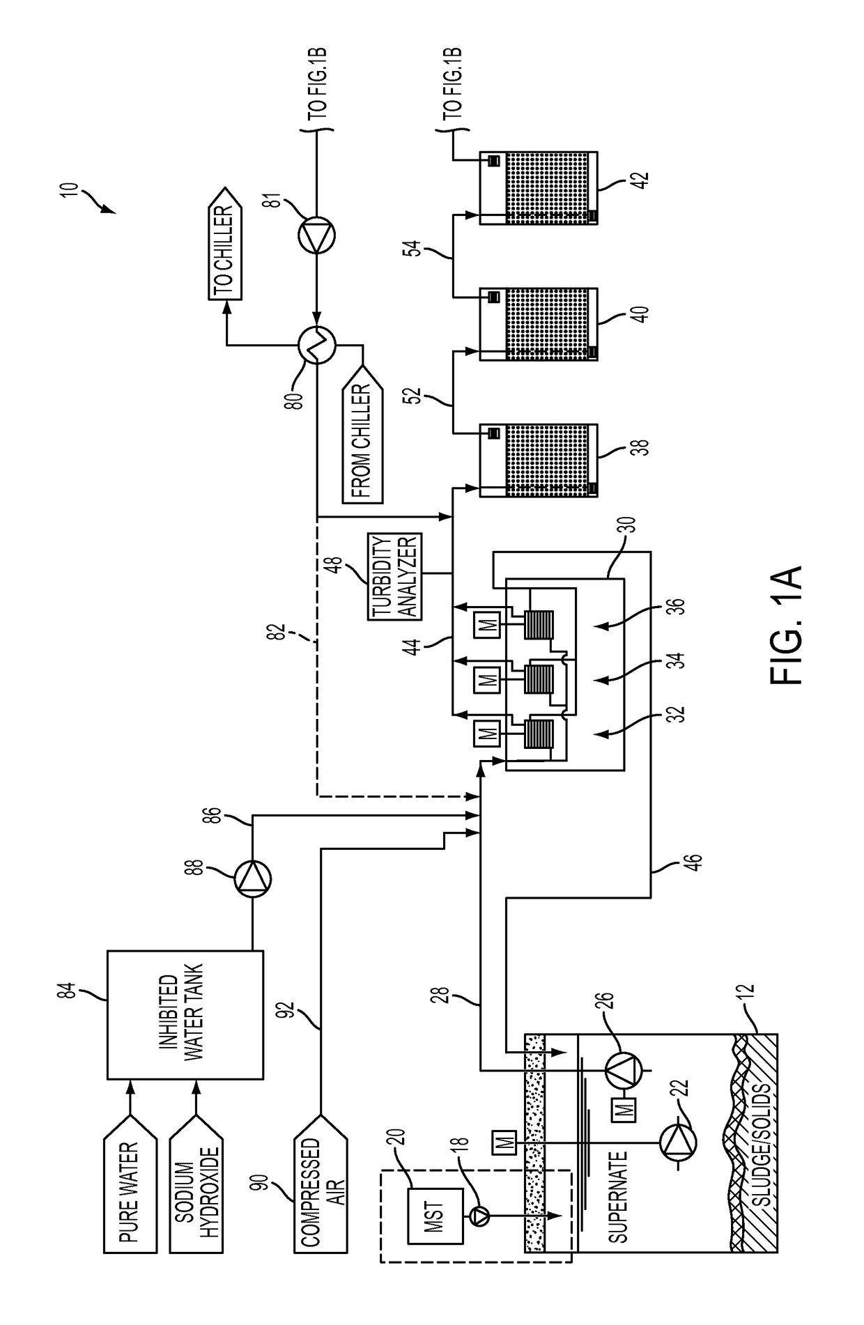 Method for removal of radionuclides in liquids