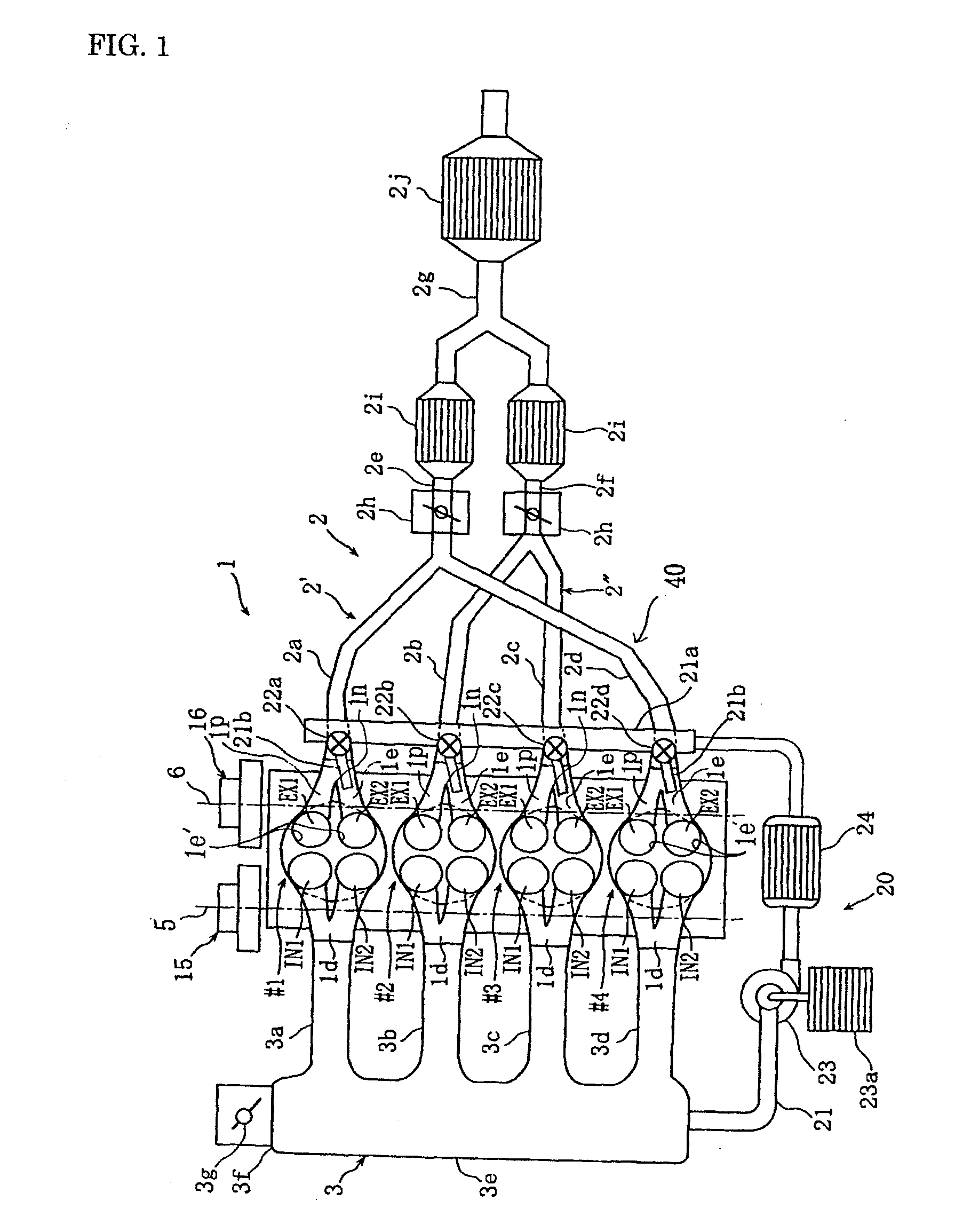 Four-cycle engine