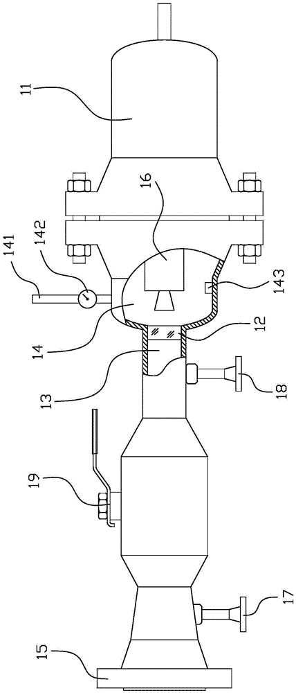 Visual flame detection system of gasifier and control method of system
