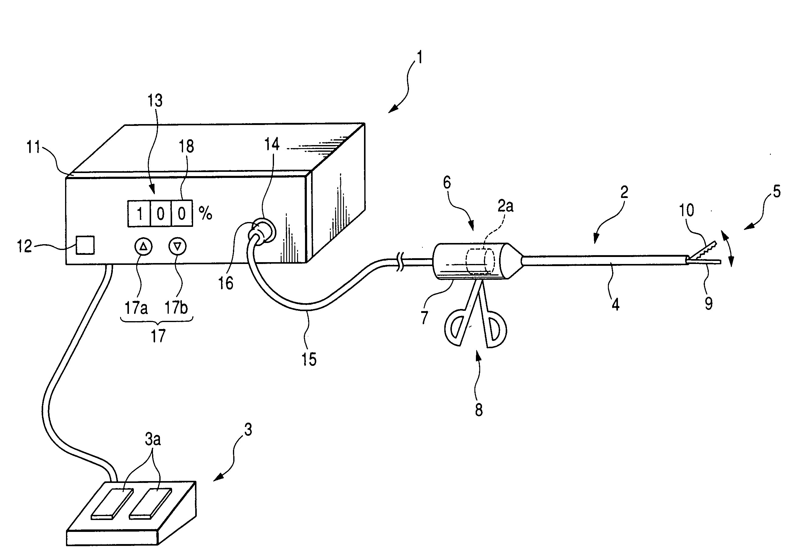 Ultrasonic surgical apparatus and method of driving ultrasonic treatment device