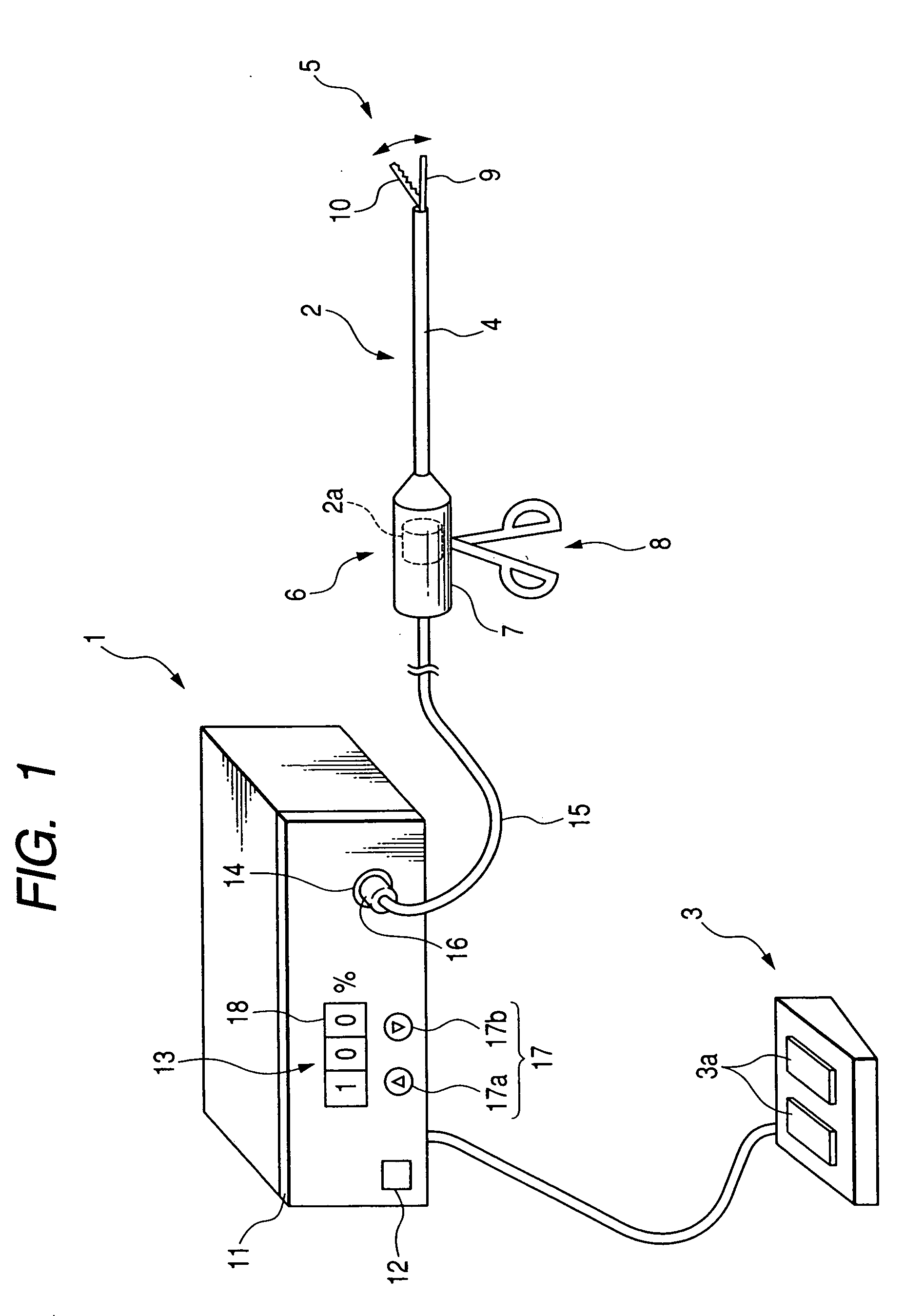 Ultrasonic surgical apparatus and method of driving ultrasonic treatment device