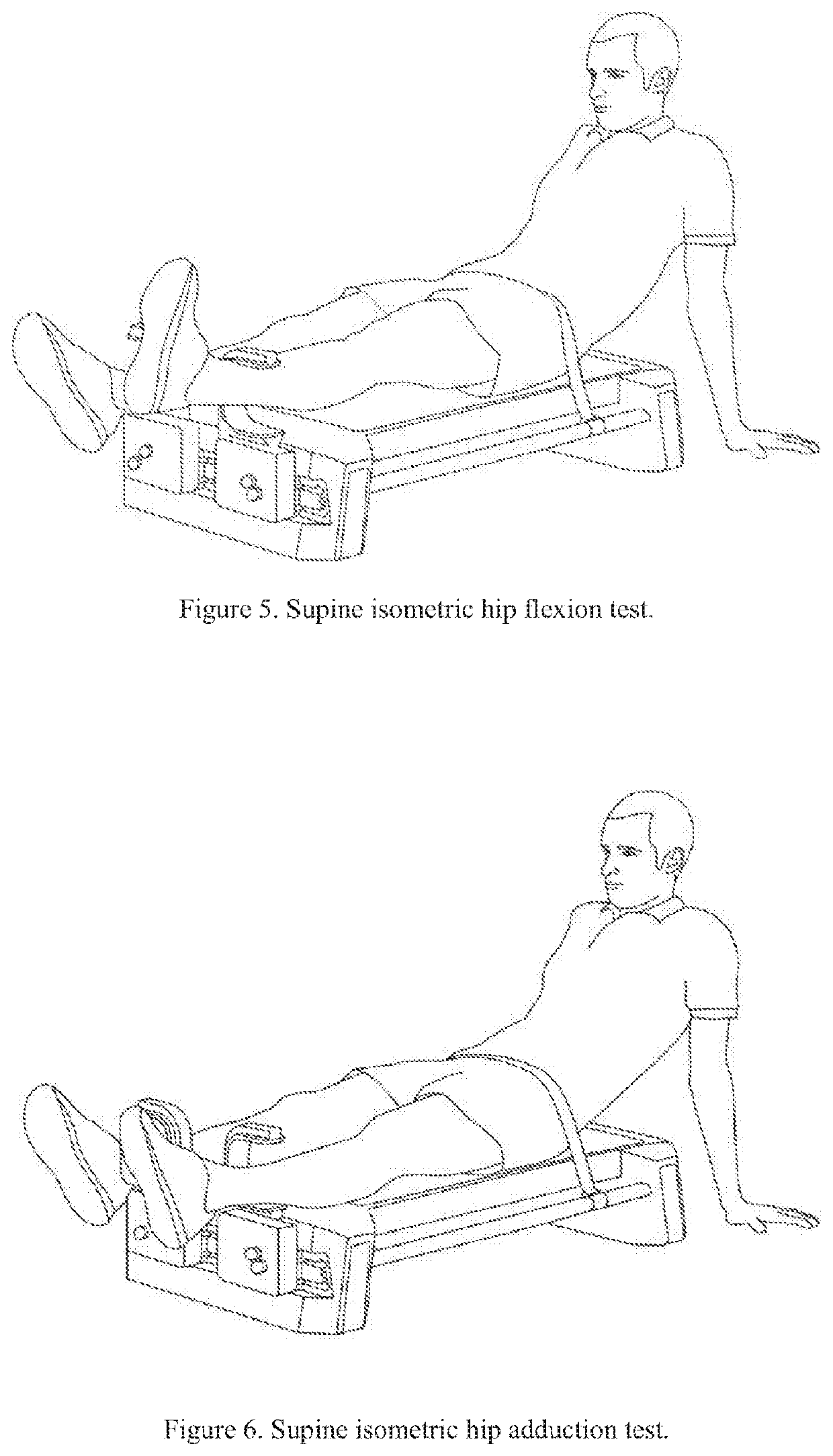 Apparatus for the analysis and measurement of maximum and expolsive strength of lower extremity muscles
