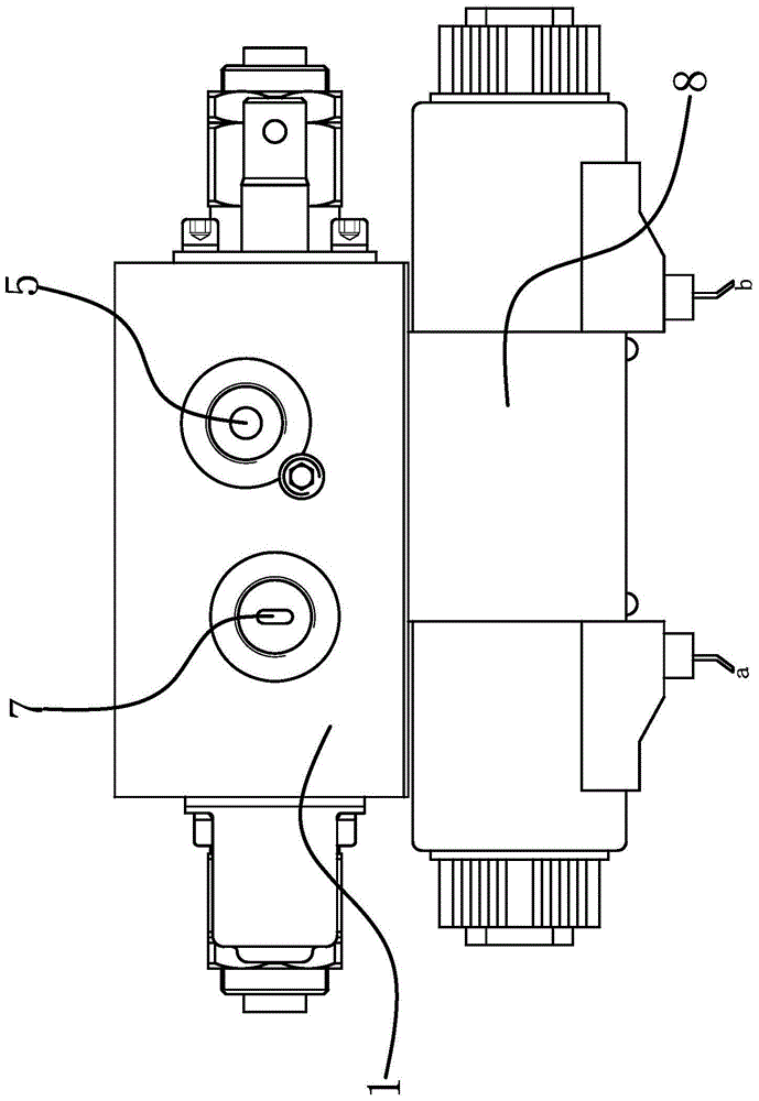 An agricultural machinery control valve