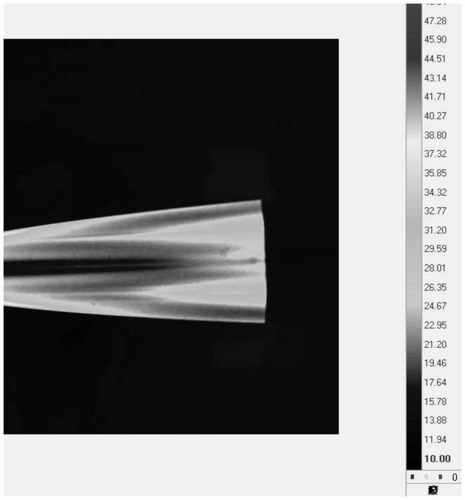 Wind tunnel test method for researching influence of transition on aerodynamic characteristics of hypersonic aircraft