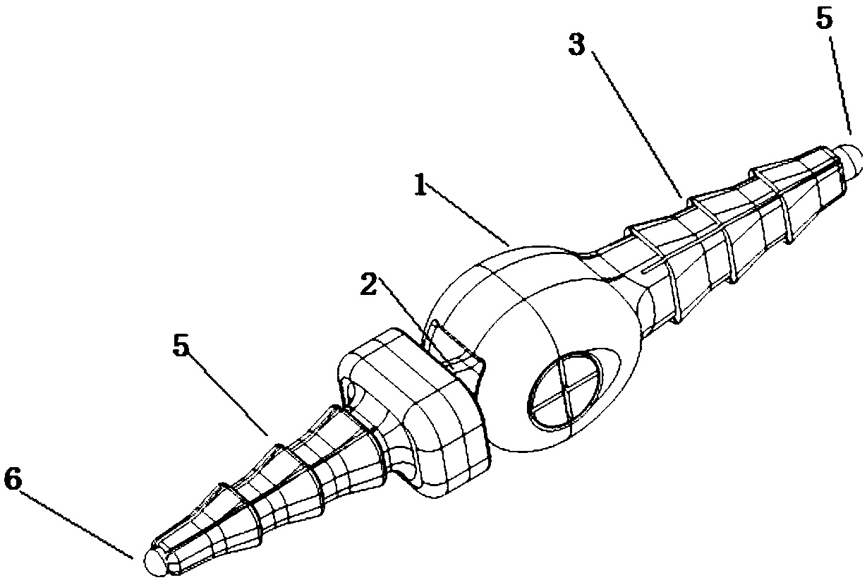 Finger joint prosthesis structure