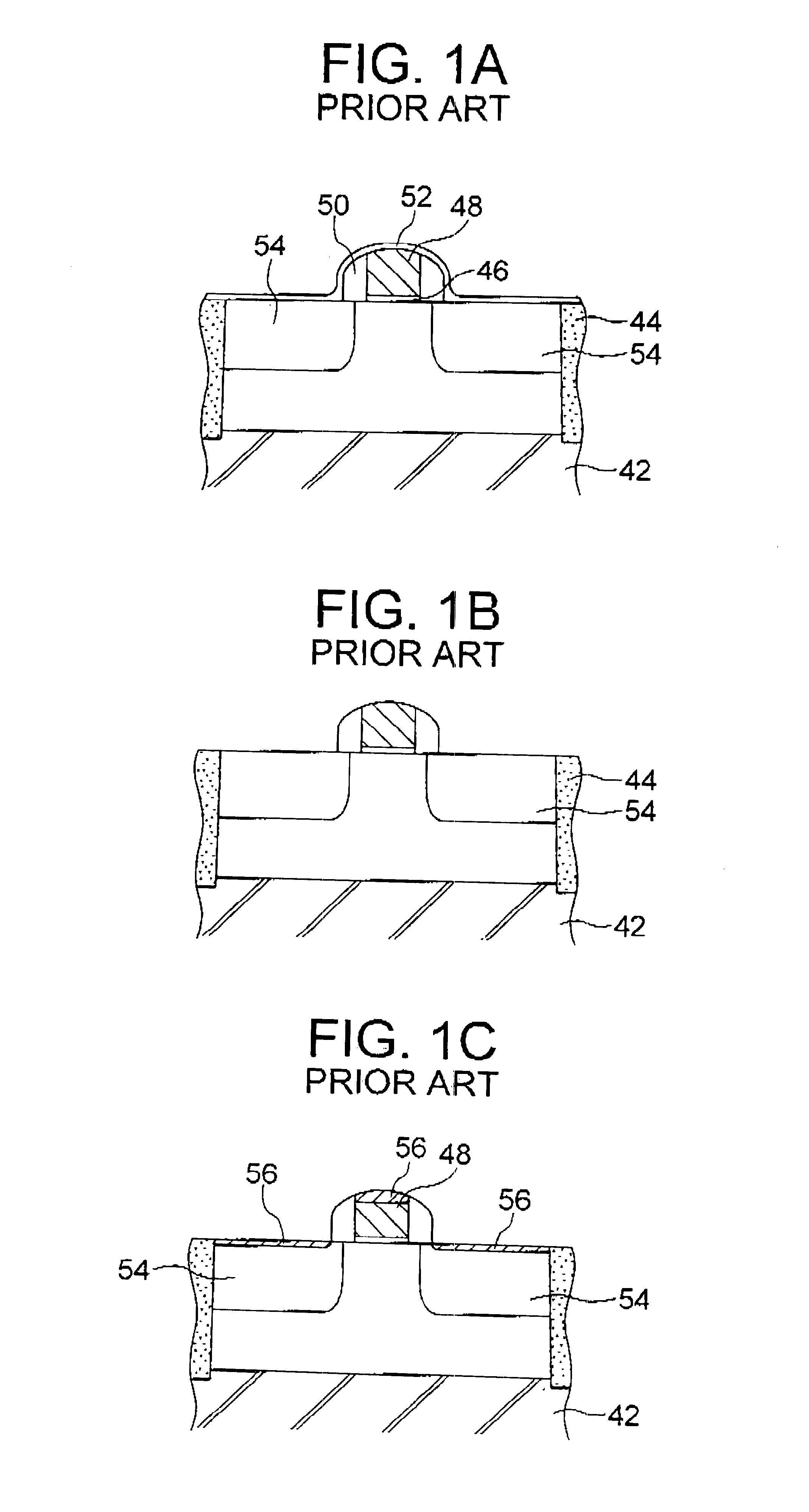 Method for forming a silicide of metal with a high melting point in a semiconductor device