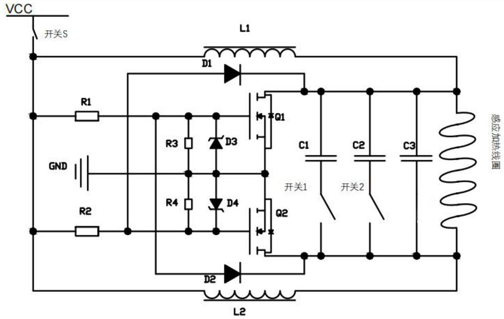 Online variable-frequency annealing device for rigid fireproof cable