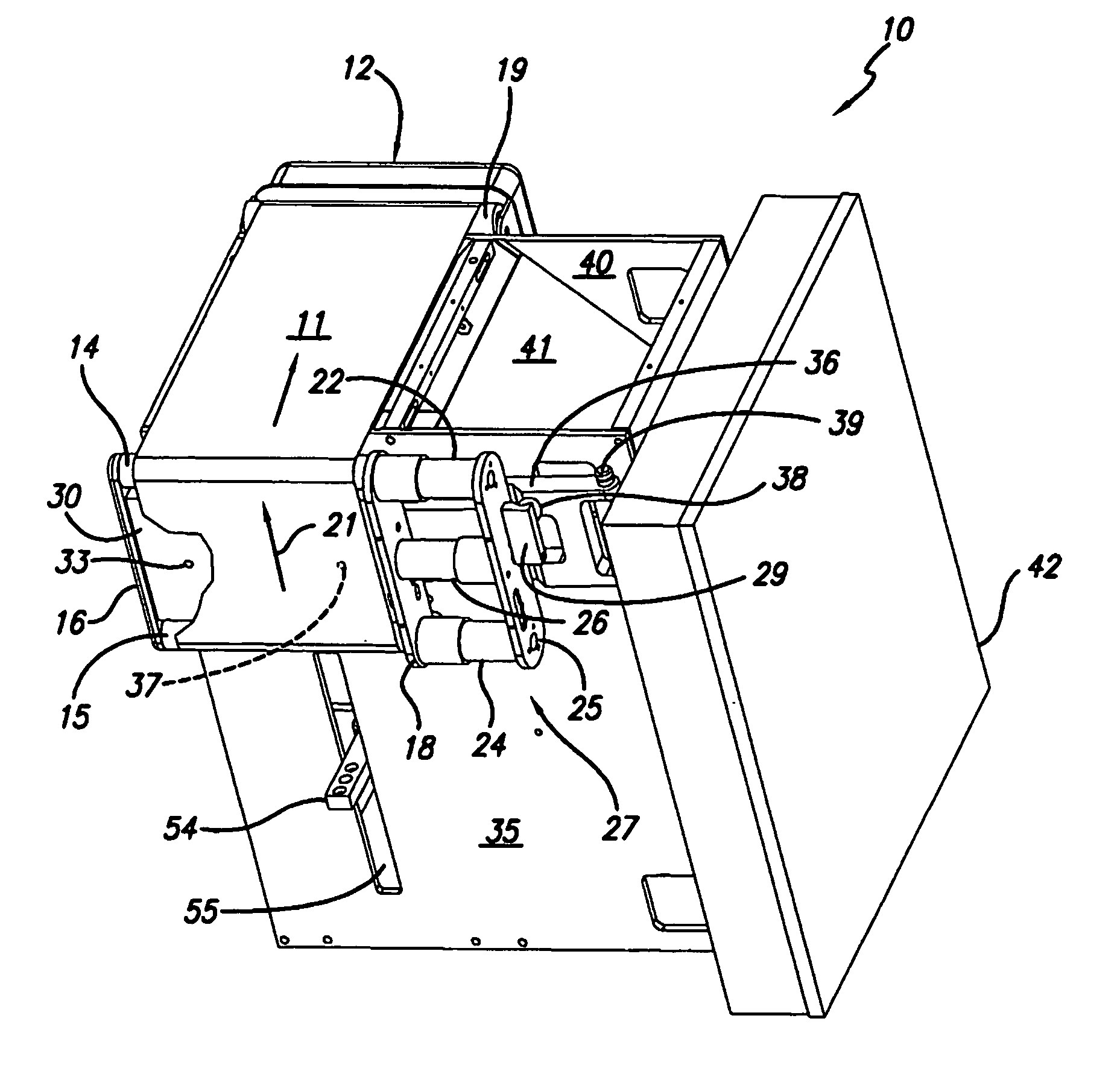 Material delivery tension and tracking system for use in solid imaging