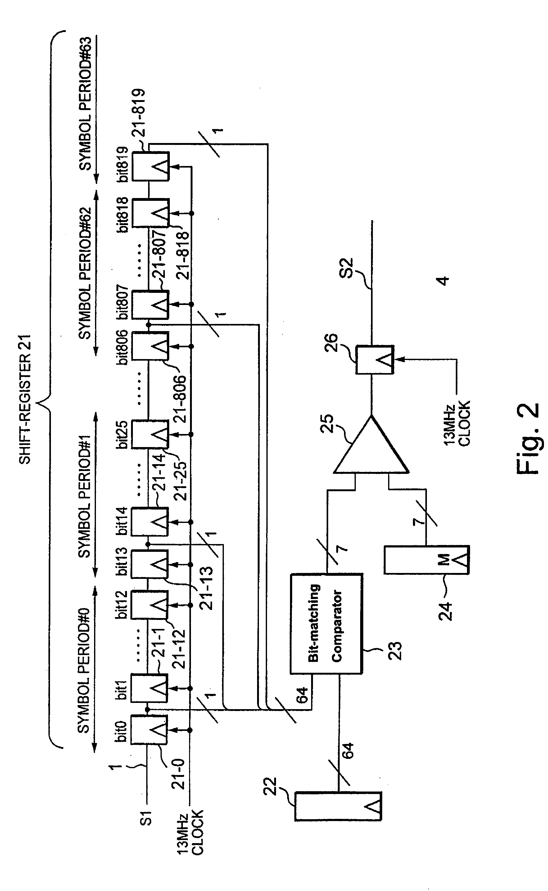 Syncword detecting circuit and a baseband signal receiving circuit