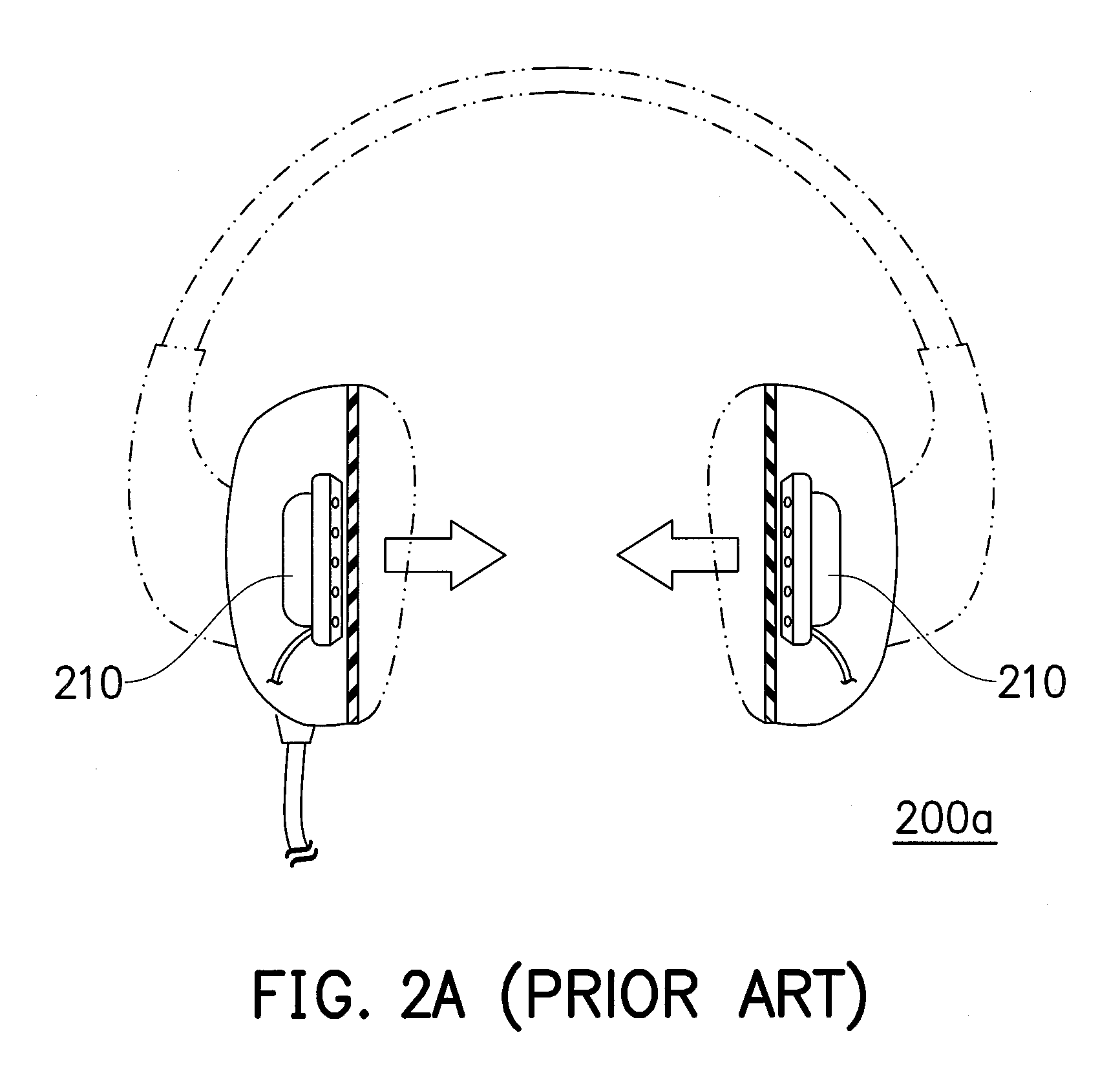 Earphone structure with a composite sound field