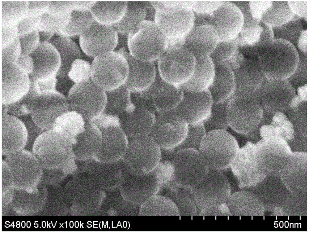 Preparing method for polystyrene microsphere loaded nano-copper composite material