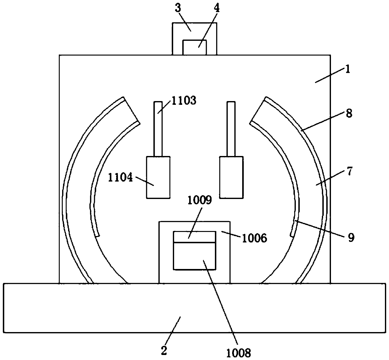 Training equipment and training method for standing piles