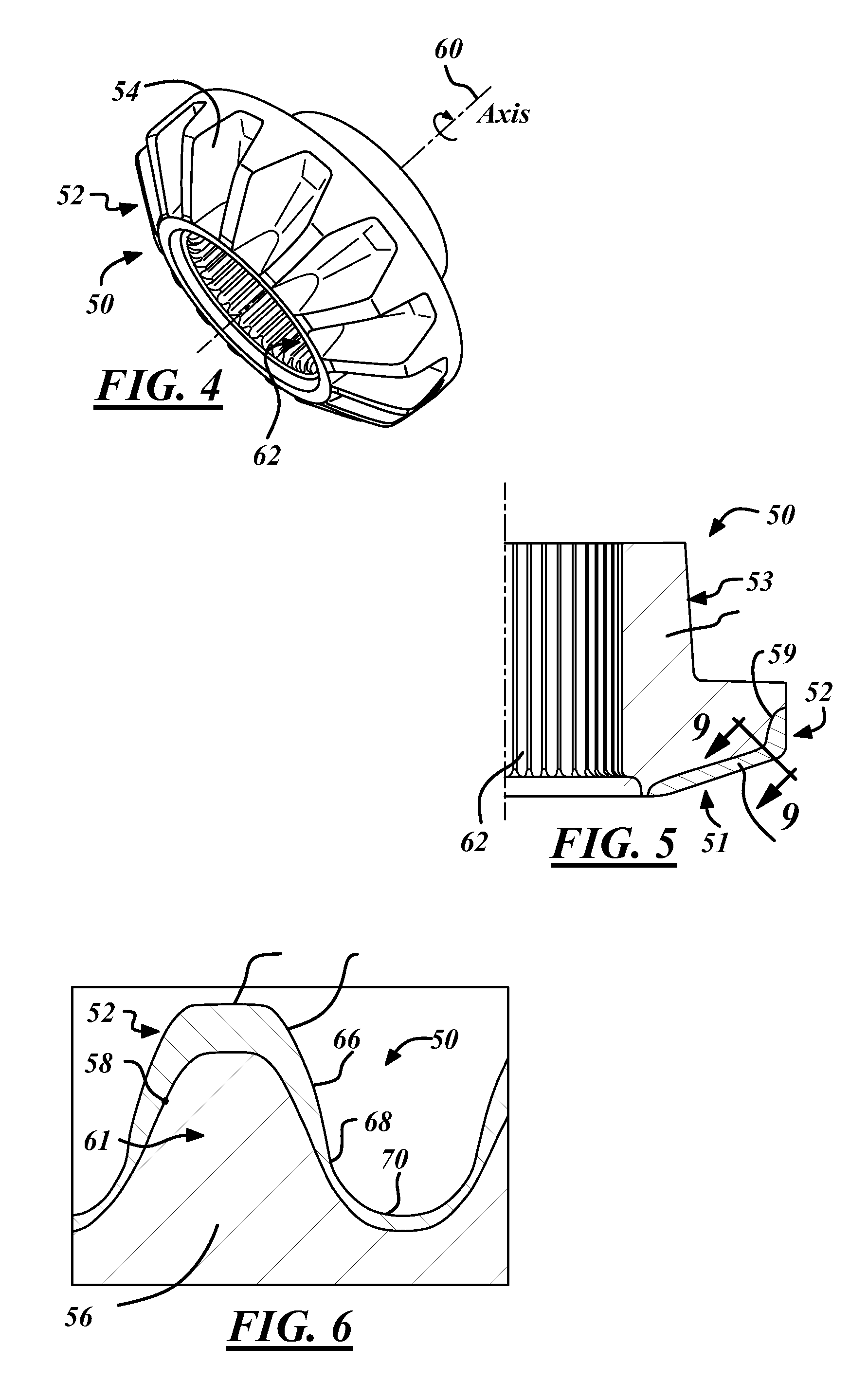 Composite powder metal variable boundary gear and method