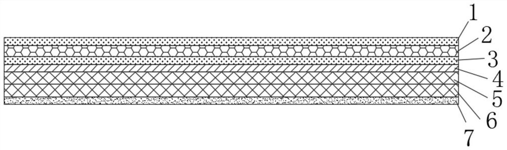 High-strength corrosion-resistant co-extruded film and preparation method thereof