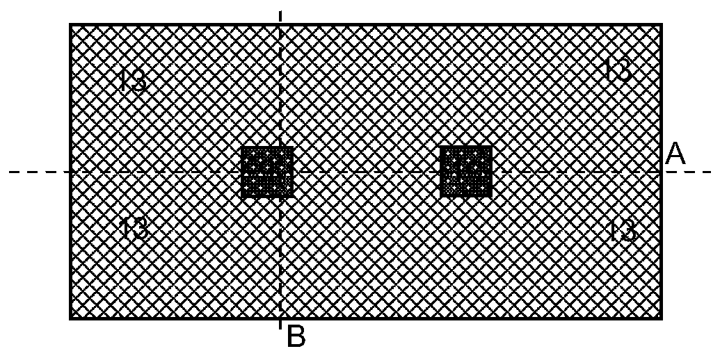 Double-sided folded gate-controlled source-drain double-tunneling bidirectional conduction transistor and manufacturing method thereof