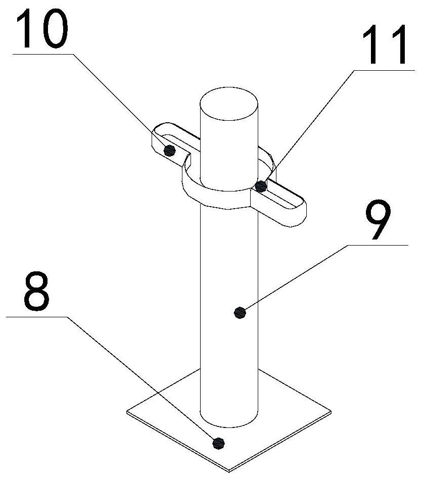 Quick jacking assembling device