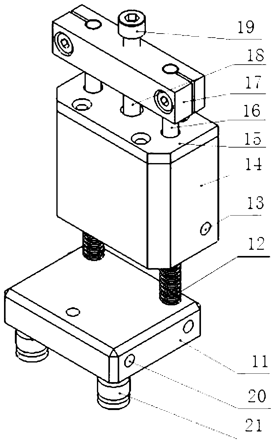 Automatic laser marking device for wafer resistor