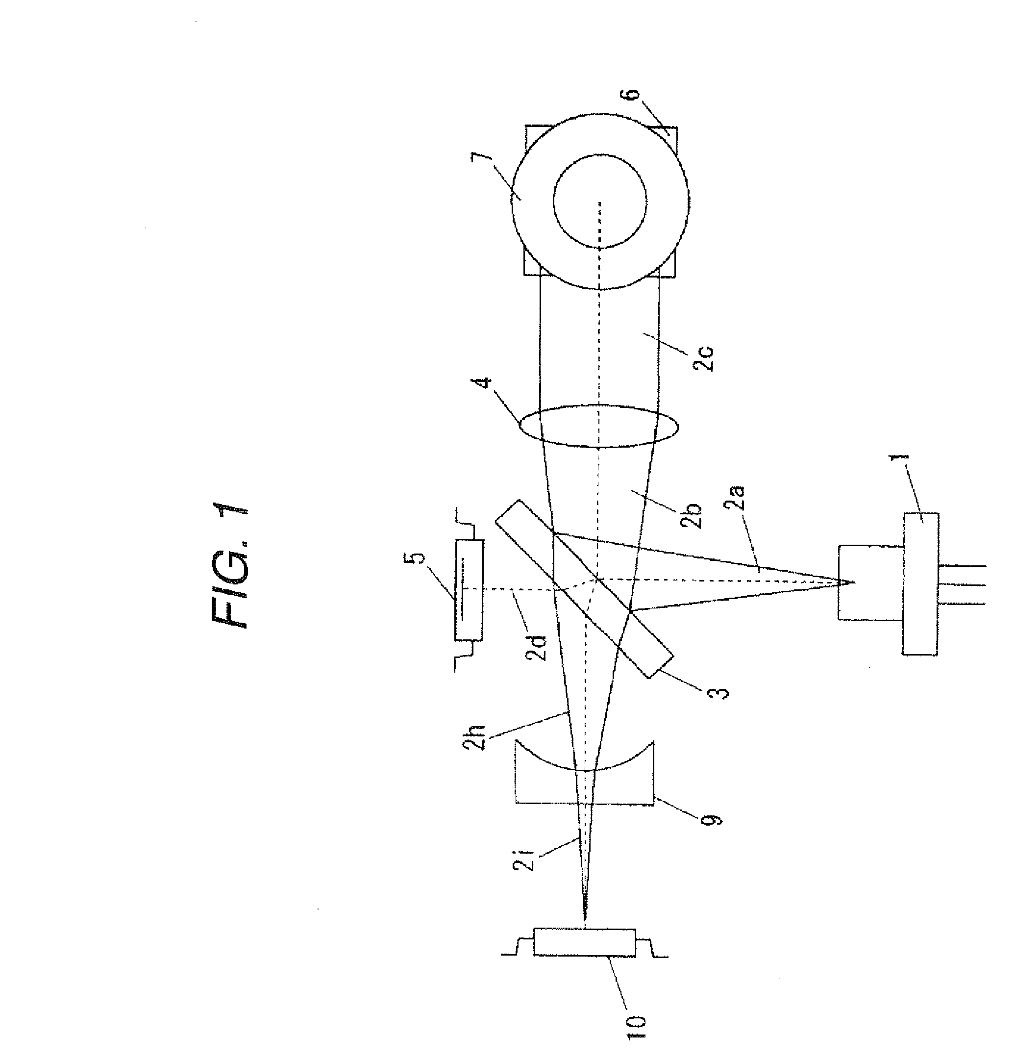 Objective lens and optical pickup device