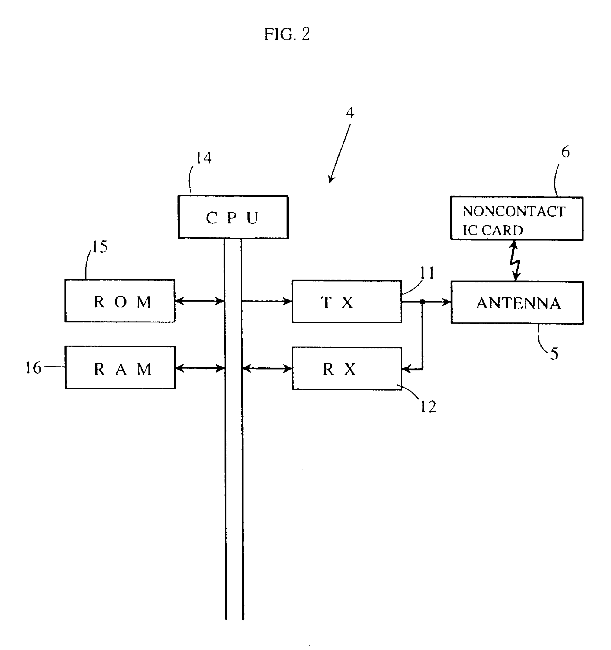 Noncontact communication medium and noncontact communication system