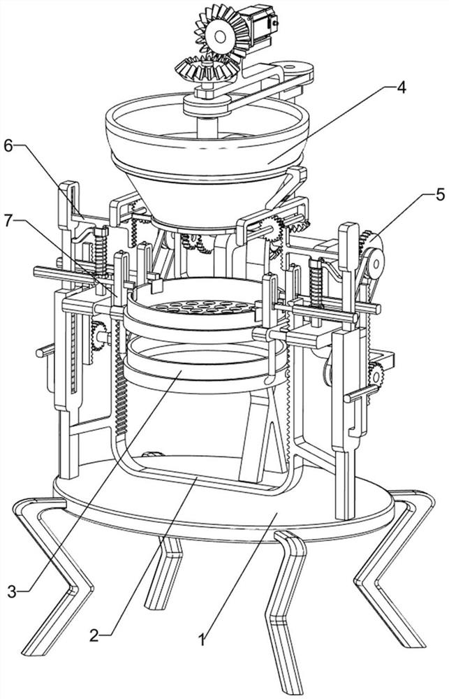 A high reflectivity powder quantitative screening equipment