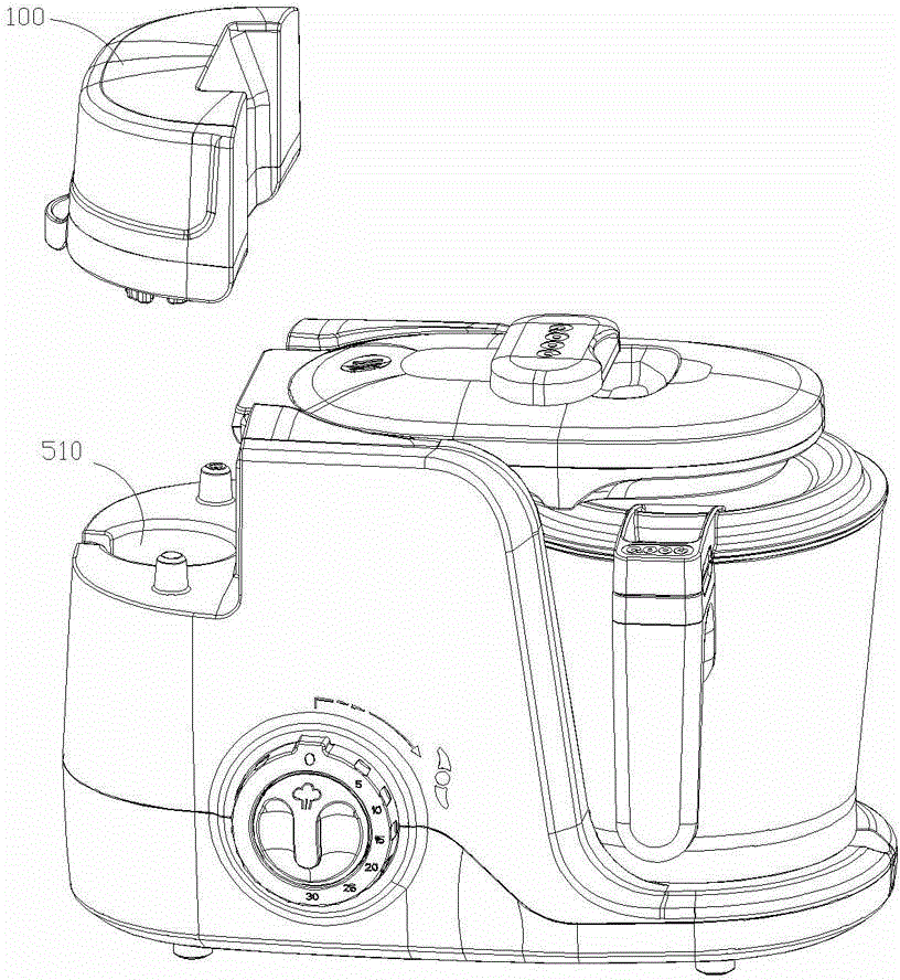 Rapid food cooking device and rapid cooking method thereof