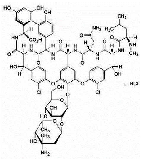 Refining method for vancomycin hydrochloride