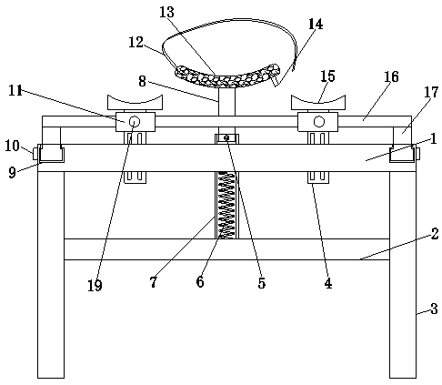 Veterinary fixing device