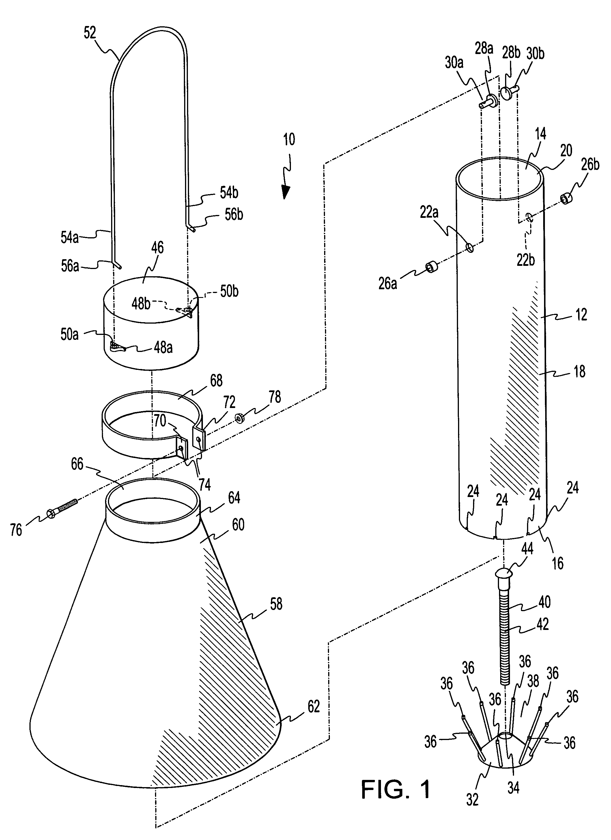 Selective bird suet dispenser and method of feeding