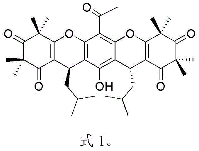 Myrtleone compound and its application in the preparation of antibacterial drugs