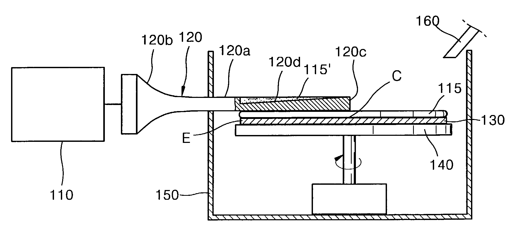 Megasonic cleaning apparatus for fabricating semiconductor device