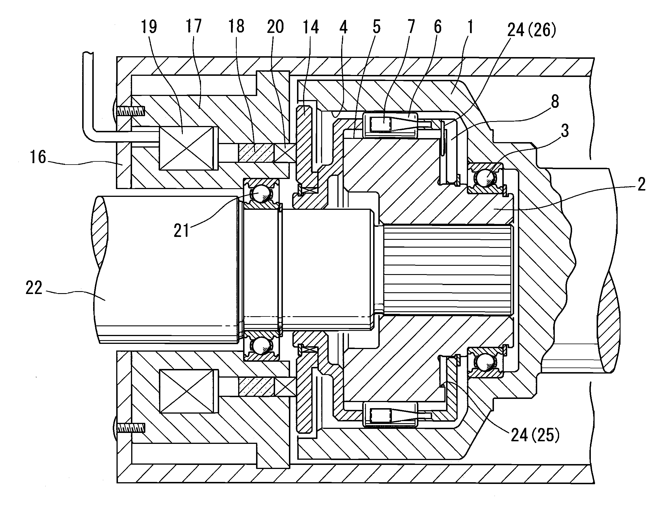 Rotation transmission device