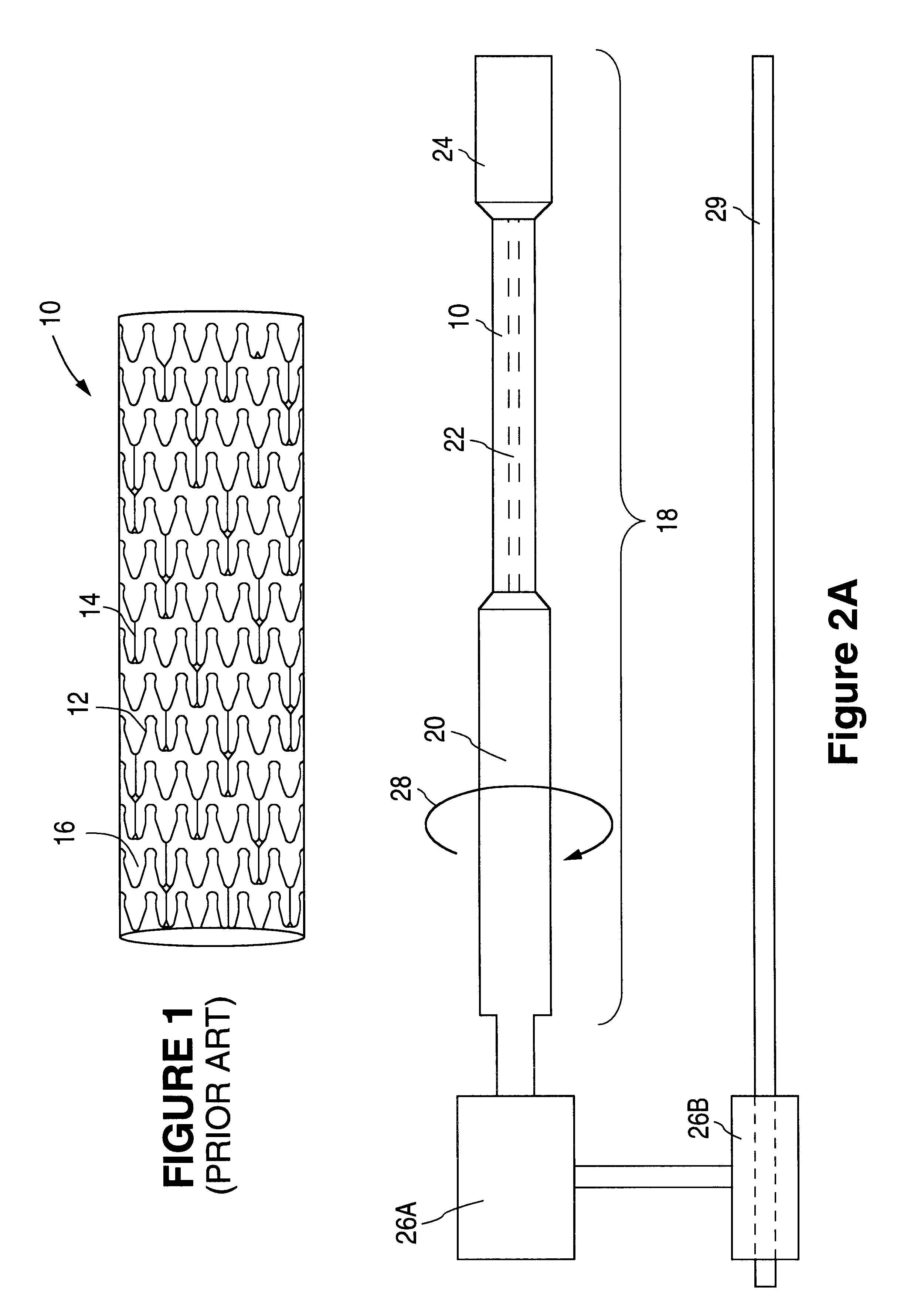 Stent mounting device