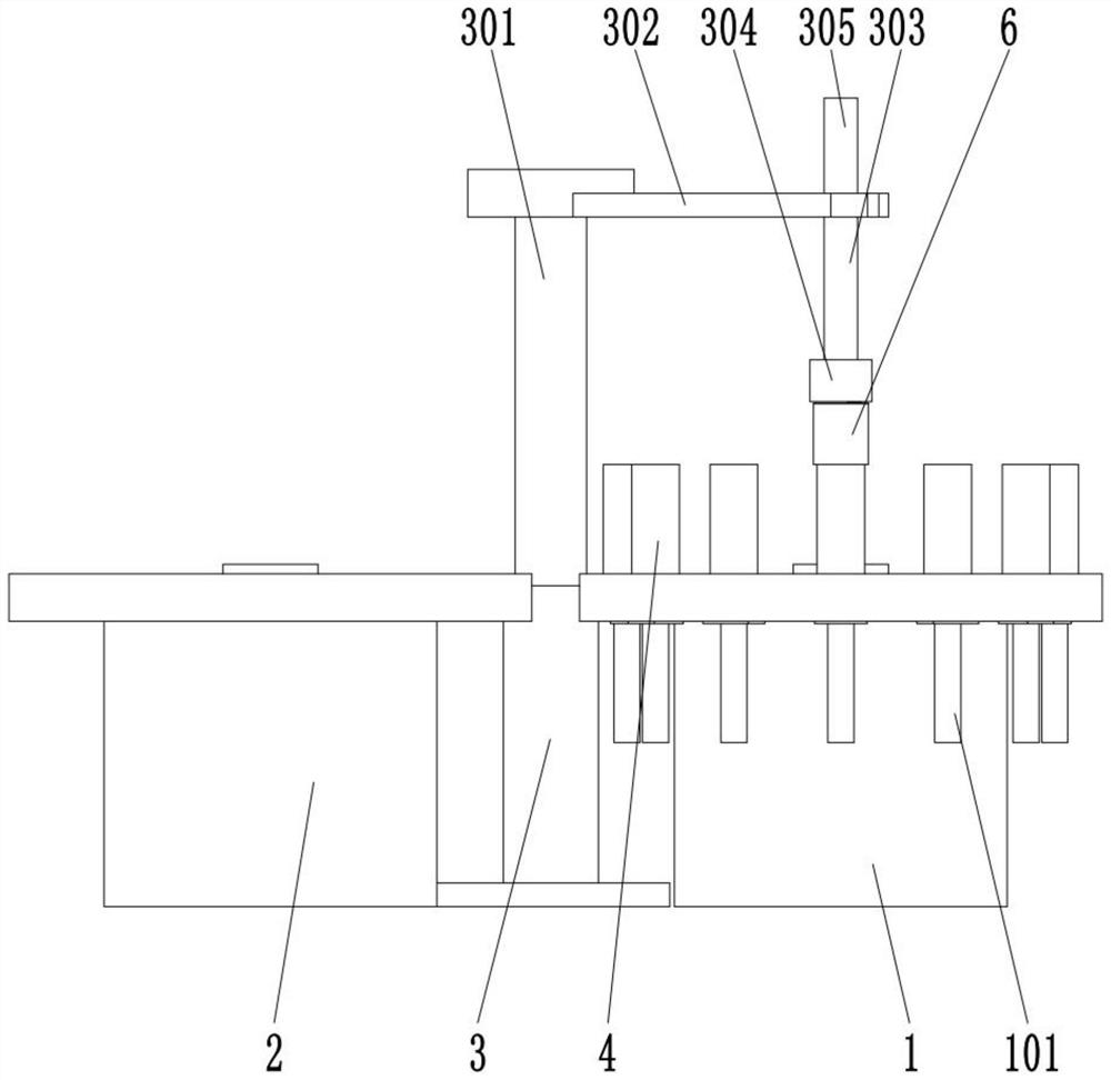 Piston assembly equipment for a vacuum bottle