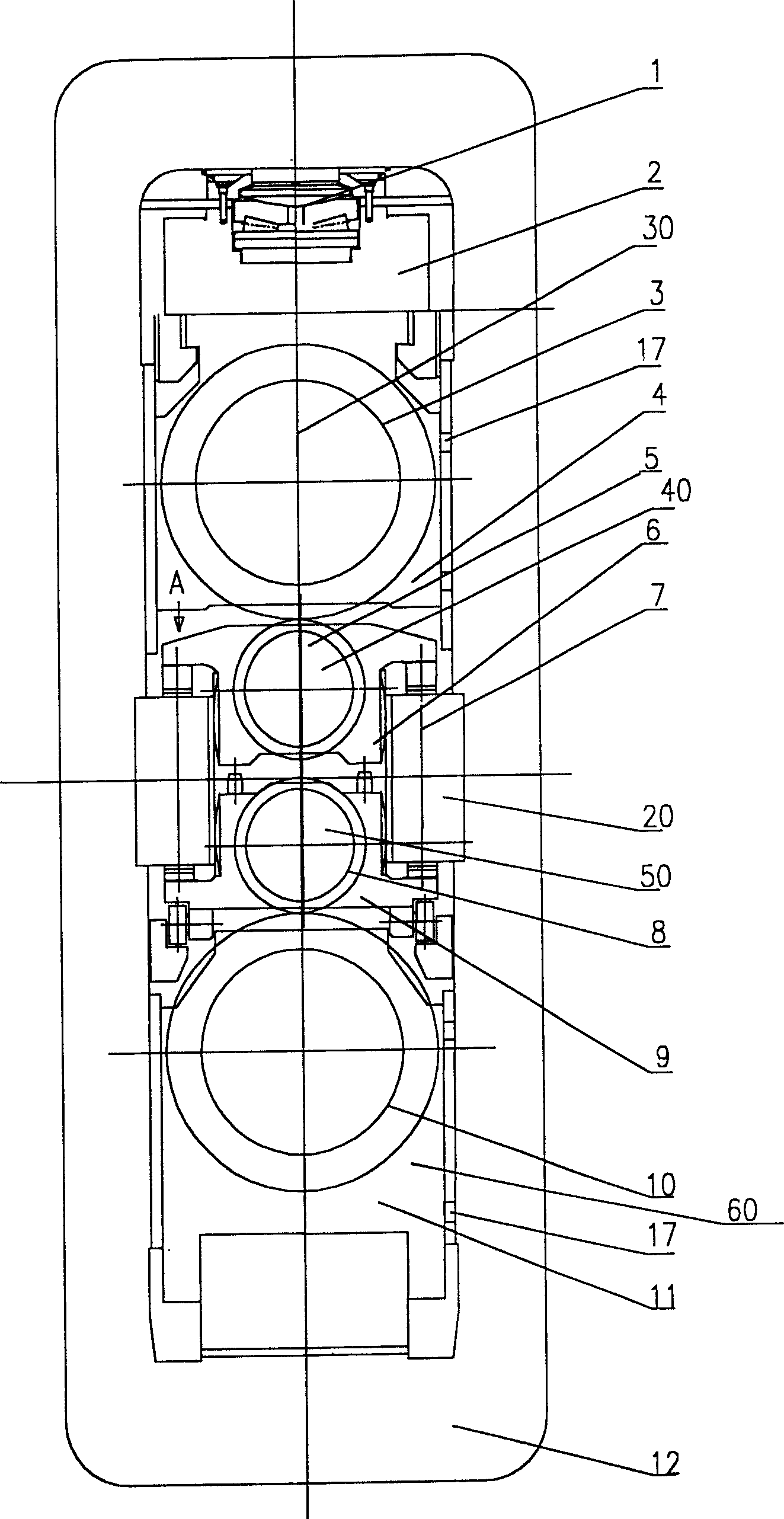 Plate shape and thickness-controlling rolling method and corresponding gap-less roller mill