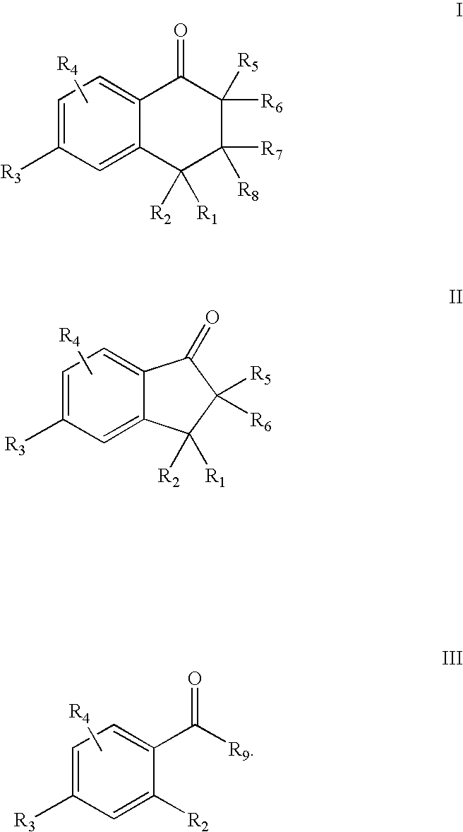 5-Aryl-indan-1-one and analogs useful as progesterone receptor modulators