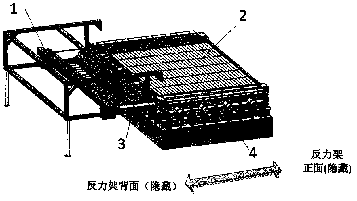 Intelligent exploitation geomechanical simulation test method for coal