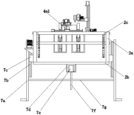 Small building wood processing mechanical device