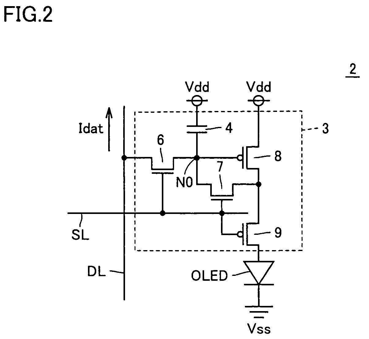 Display device with light emitting elements