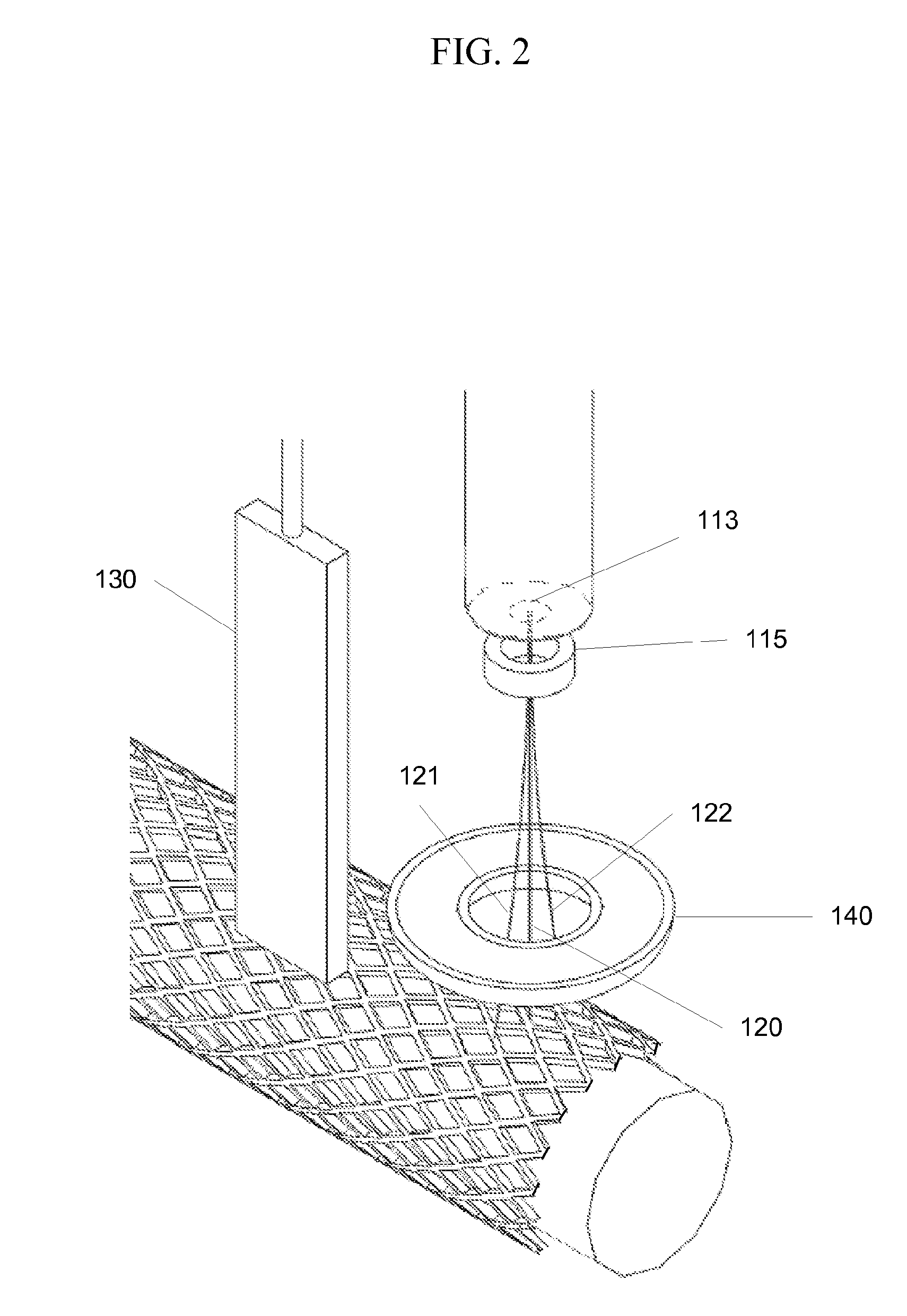 Microdrop ablumenal coating system and method